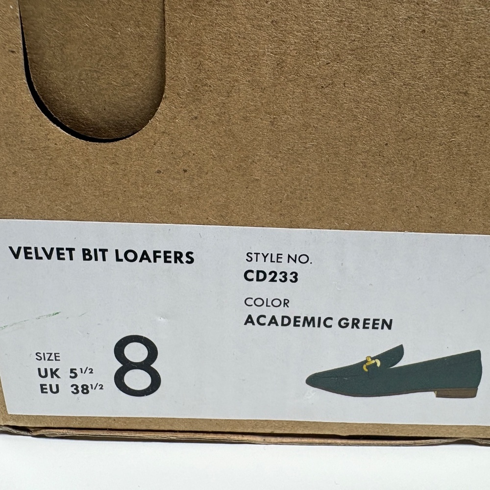 J. Crew Velvet Bit Loafers (Women's US 8 / UK 5.5 / EU 38.5) - Picture 4 of 6